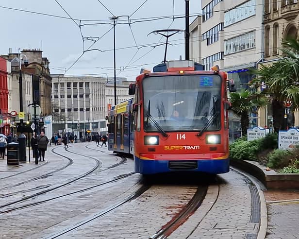 Sheffield is facing travel disruption under plans for major works on the city’s tram tracks, Picture: David Kessen, National World