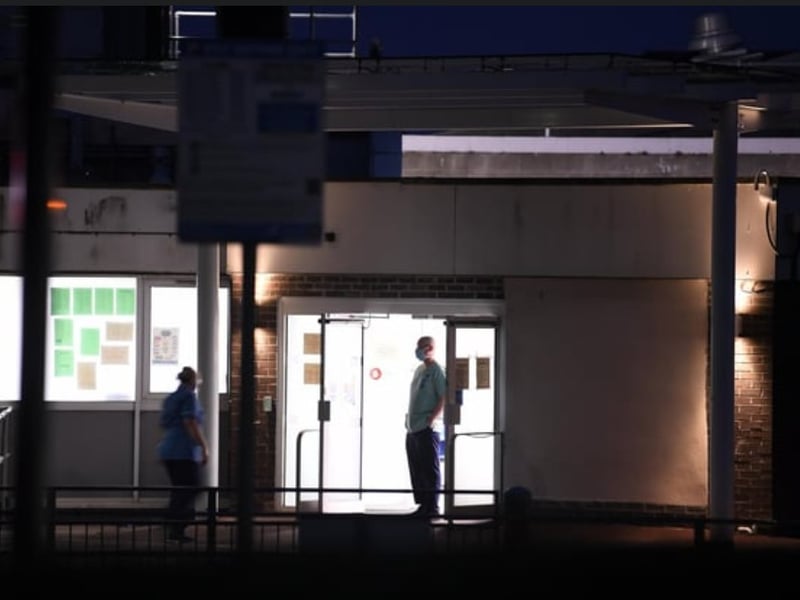 Waiting for the next patient at Royal Preston Hospital