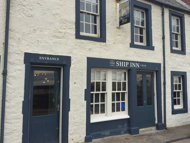 The Ship Inn in Elie has one AA rosette. An AA inspector said: "Great views of the beach and seafront."