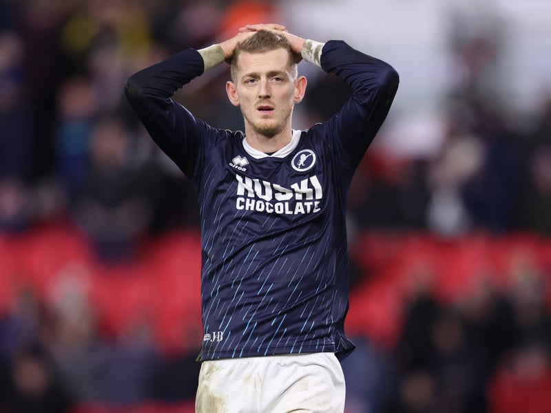 Did lots of tidying up in front of defence when he could, although some tackles perhaps erred on the unnecessarily physical side for a pre-season outing.