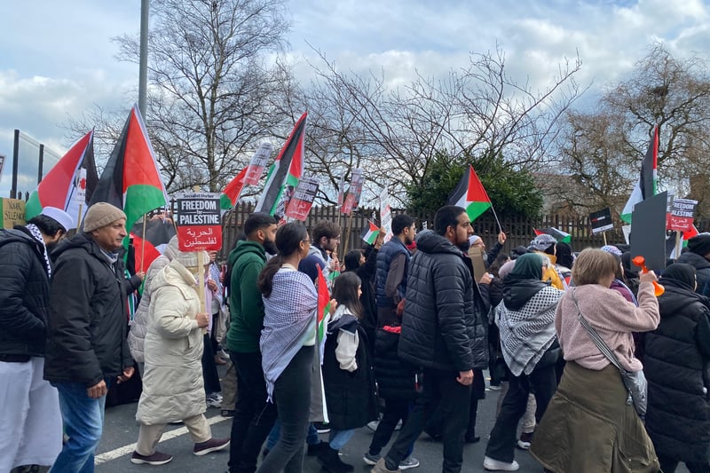 It was anticipated the Lancashire-wide demonstration would be one of the largest in the region's history, with more than 4,000 marchers expected.