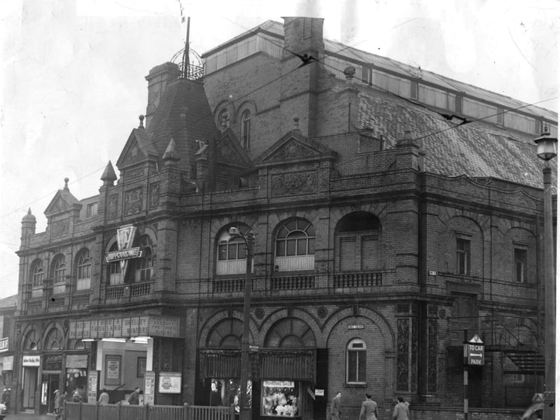 The Hippodrome Church Street Blackpool in 1956 when it was the an ABC