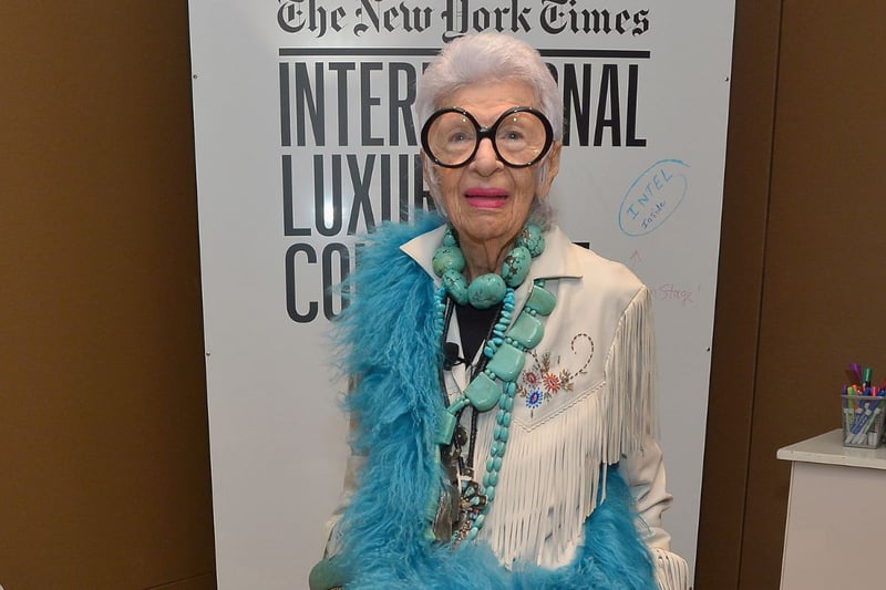 MIAMI, FL - DECEMBER 03: Iris Apfel, Design Entrepreneur speaks onstage at the The New York Times International Luxury Conference at Mandarin Oriental on December 3, 2014 in Miami, Florida. (Photo by Larry Busacca/Getty Images for The New York Times International Luxury Conference)