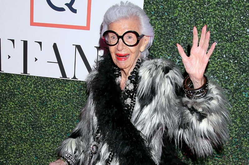 NEW YORK, NEW YORK - OCTOBER 10: Iris Apfel attends the 26th Annual QVC Presents "FFANY Shoes On Sale" Gala on October 10, 2019 in New York City. (Photo by Jemal Countess/Getty Images for Fashion Footwear Charitable Foundation)