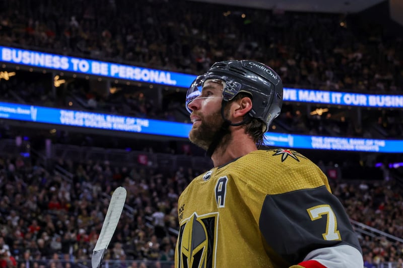 The Vegas Golden Knights star has a reported salary of $12,300,000 annually.