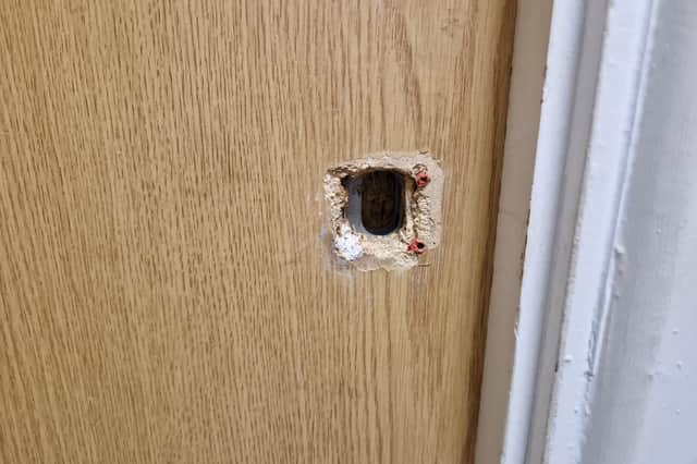 The lock on David's (not his real name) door was left unrepaired for more than 10 days.