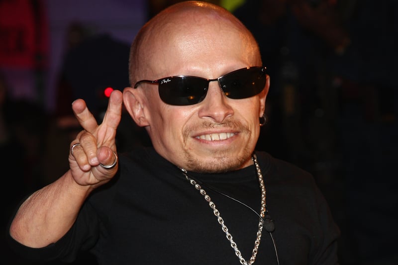 Verne Troyer is pictured on the day he was evicted from the Big Brother House during the final of Celebrity Big Brother, in 2009. He was best known for his role in the Austin Powers film franchise. He died at in April 2018, aged 49, from suicide through alcohol intoxication. Photo by Getty Images.