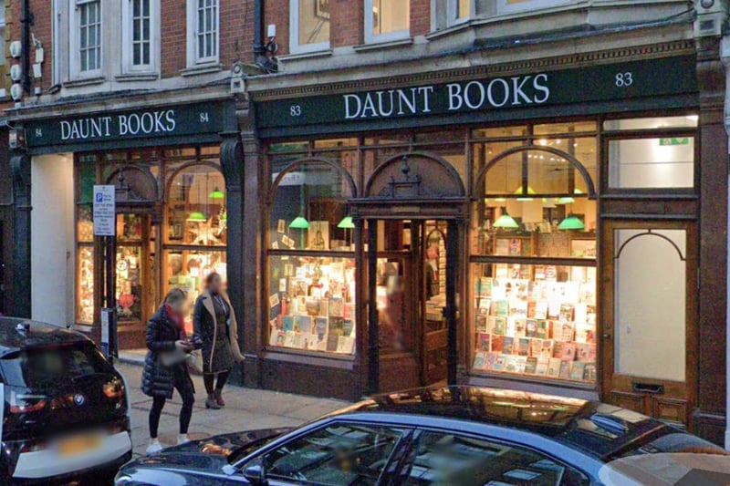 There are a number of braches of Daunt Books scattered across London but the original is Marylebone High Street. The building originally housed an antiquarian bookshop called Francis Edwards which, when it was built in 1912, was alleged to the first custom-built bookshop in the world. Daunt Books took on the space in 1990, which features long oak galleries, skylights and William Morris prints.