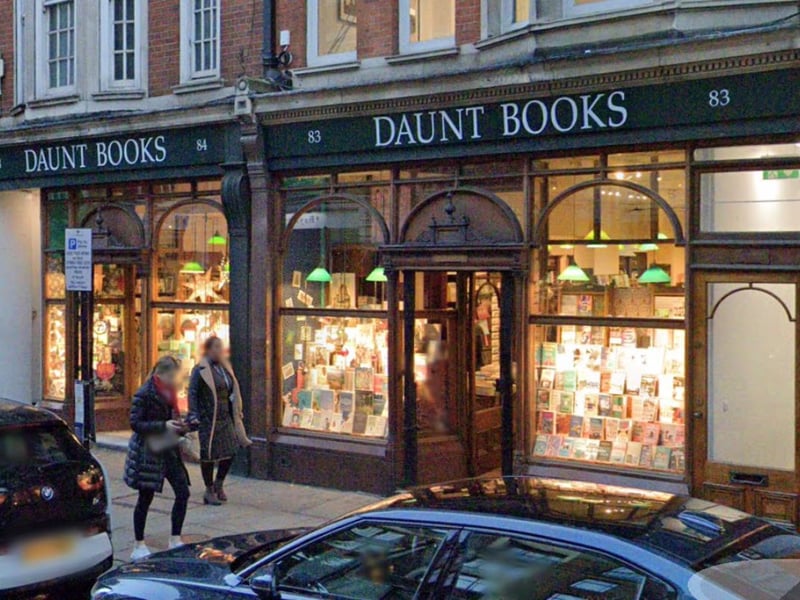 There are a number of braches of Daunt Books scattered across London but the original is Marylebone High Street. The building originally housed an antiquarian bookshop called Francis Edwards which, when it was built in 1912, was alleged to the first custom-built bookshop in the world. Daunt Books took on the space in 1990, which features long oak galleries, skylights and William Morris prints.