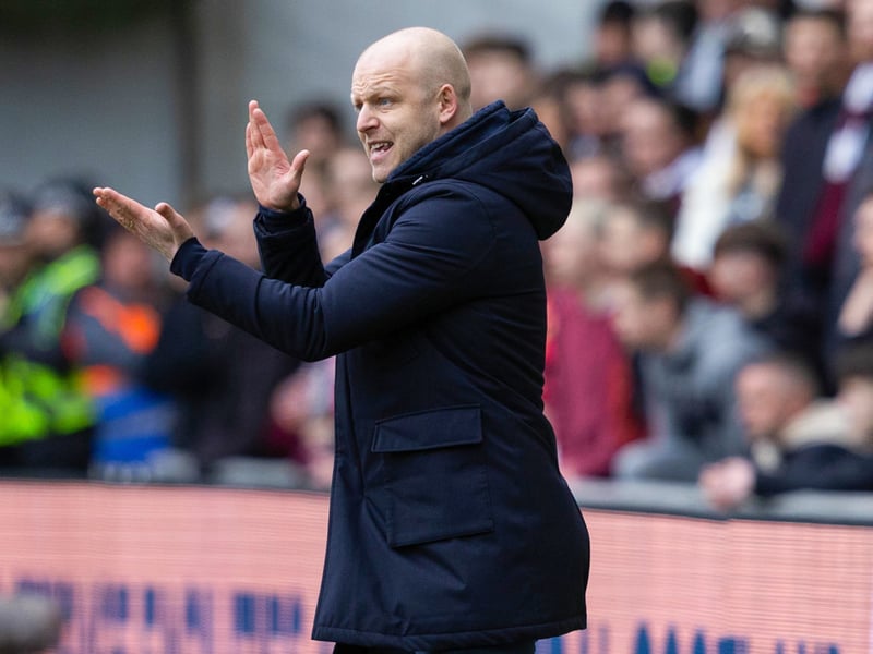 Naismith was roaring on his men all day as he guided them to a fine day in Gorgie.