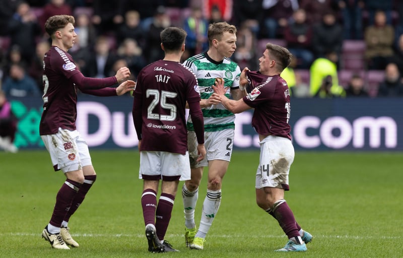 Another side they will defintley face is Hearts. The third-placed side have already beaten them twice and will likely clash again at Parkhead.