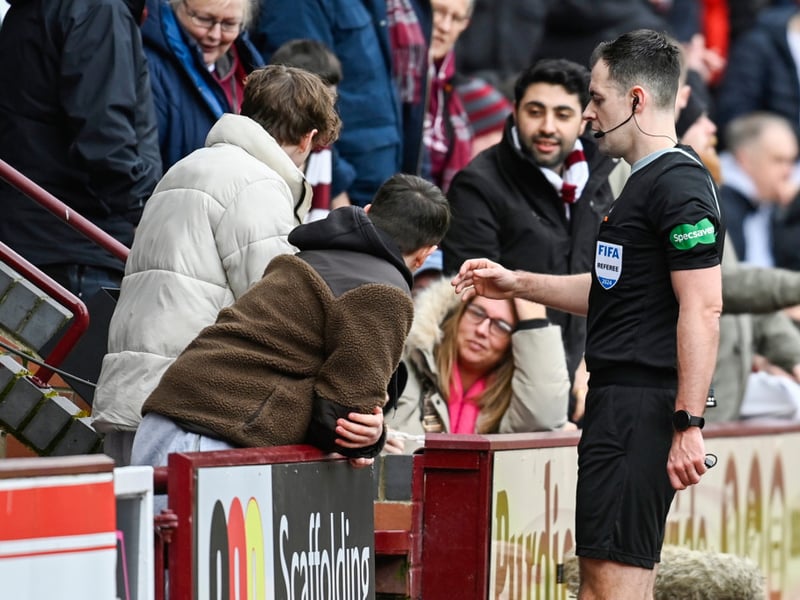 It wasn't just the referee who got to see replays of the Yang red card incident...