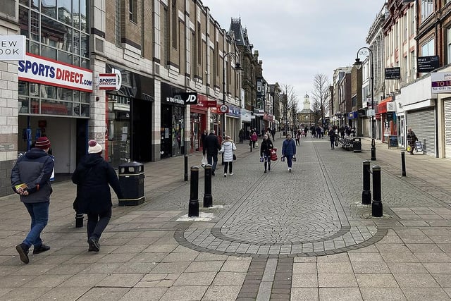 A quiet King Street in 2020 after the pandemic reached the UK