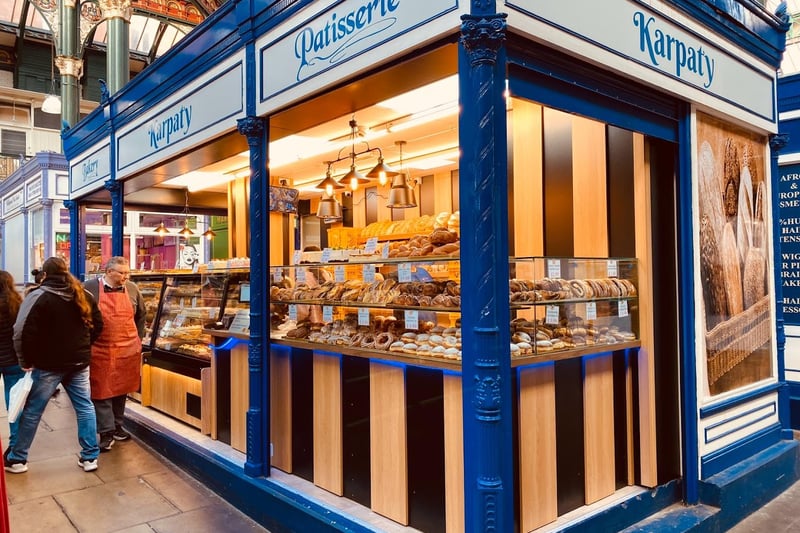 Karpaty, in Kirkgate Market, is also one of the best bakeries in Leeds - according to YEP readers. 