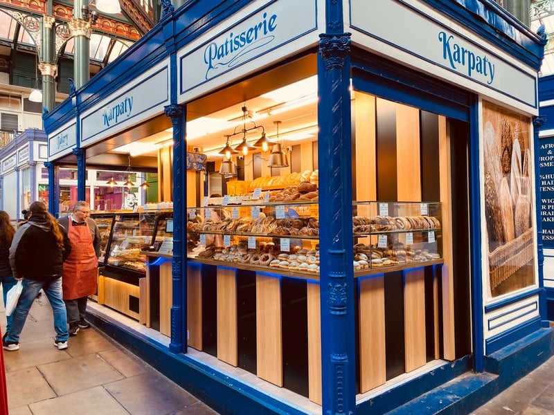Karpaty, in Kirkgate Market, is also one of the best bakeries in Leeds - according to YEP readers.