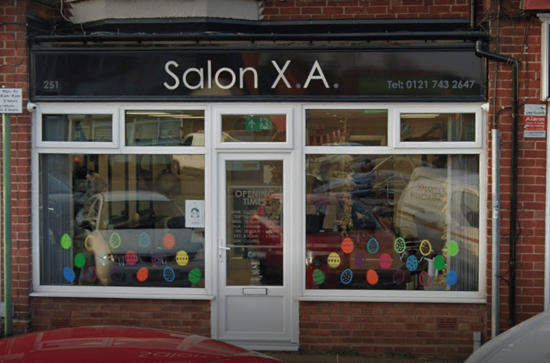 Salon X.A. a salon that creates stunning looks, whether you’re seeking a classic cut or a bold change.

Salon X.A, has a 4.7 star rating from 74 Google reviews. 

Review snippet: "I highly recommend this salon to my customers, family and friends."