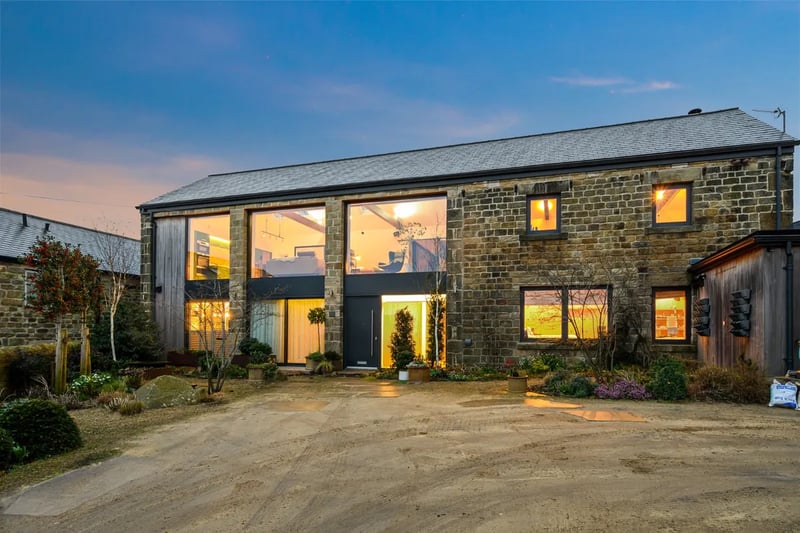 This superb barn conversion boasts ample forecourt parking for several vehicles.