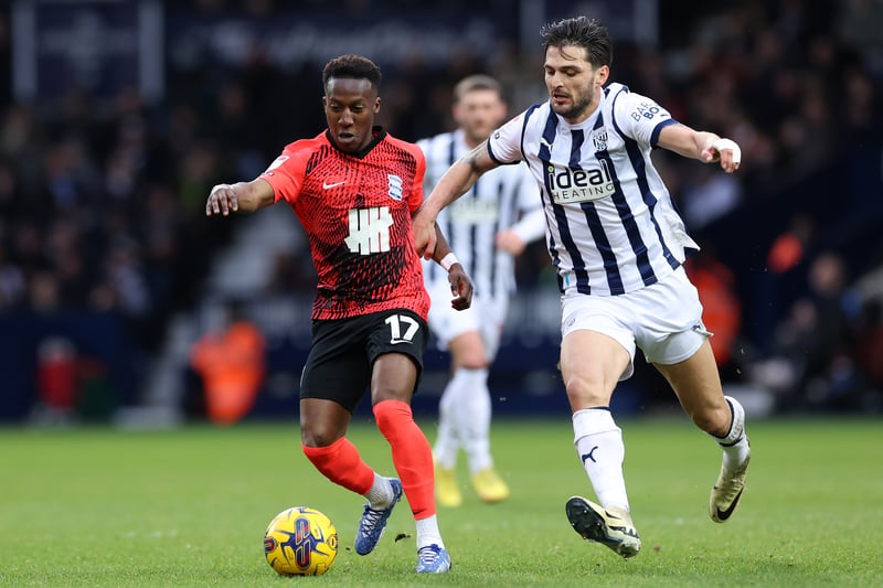 The Turkey international is back to his best, sitting deep to control proceedings for Albion. He’s got to be one of the most underrated midfielders in the Championship.