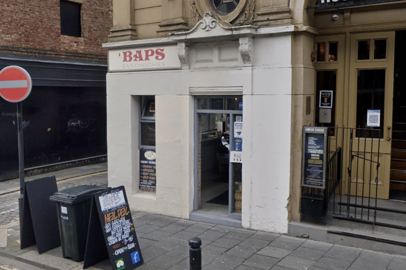 BAPS, a popular sandwich shop in Newcastle city centre, is on the market for an asking price of £35,000.