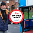 Adam Woolf is calling for improvements to bus services serving the Gleadless Herdings area of Sheffield.