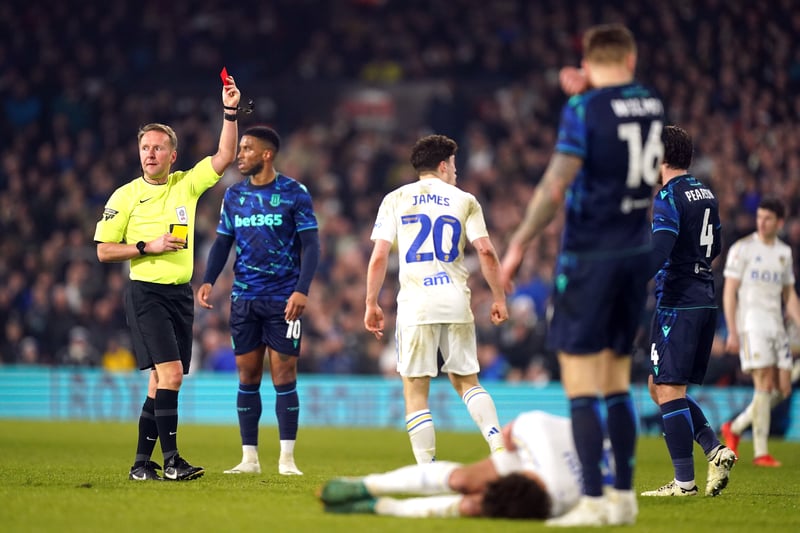 Missed a pretty clear penalty for Leeds in the first half. Didn't offer a huge amount of protection to the flair players on the pitch. Got Pearson right, at least.