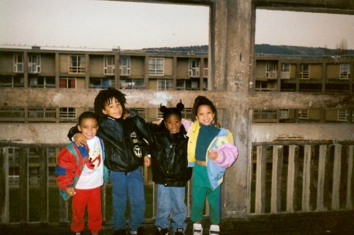 Park Hill kids in the mid 1980's.
