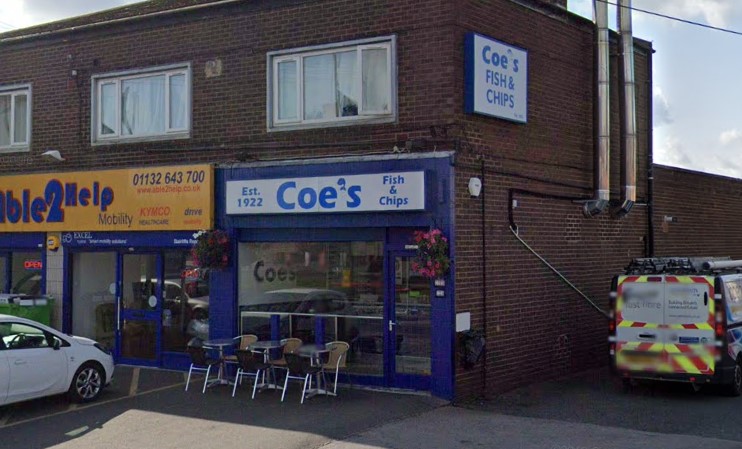 Coe’s Fisheries, in Cross Gates, is also named as fantastic value for money. This chippy serves fish from £5.40 and chips from £2.10. A mini meal will set you back only £5.50 and a family feast is available for £24.