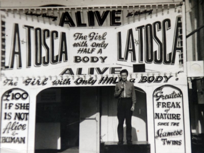 One of Blackpool's bizarre sideshows