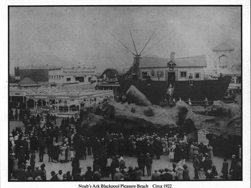 Noah's Ark at Blackpool Pleasure Beach in 1922