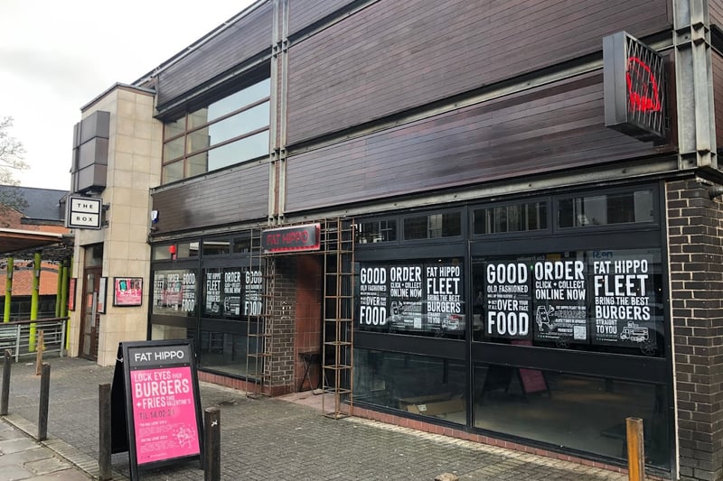 Fat Hippo, located in Headingley, has a rating of 4.5 stars from 771 Google reviews. A customer at Fat Hippo said: "First time in a Fat Hippo but certainly won't be the last. Can heartily recommend the dirty waffles and Wild Bill burger. 5 stars, no notes."