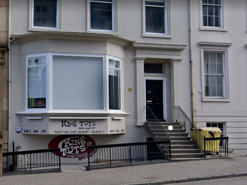 Also ranked among Europe's best club music venues is King Tut's Wah Wah Hut, which comes in at number 8. Depsite its capacity for just 300 people, it sold more than 40,000 tickets and grossed $706,826. 