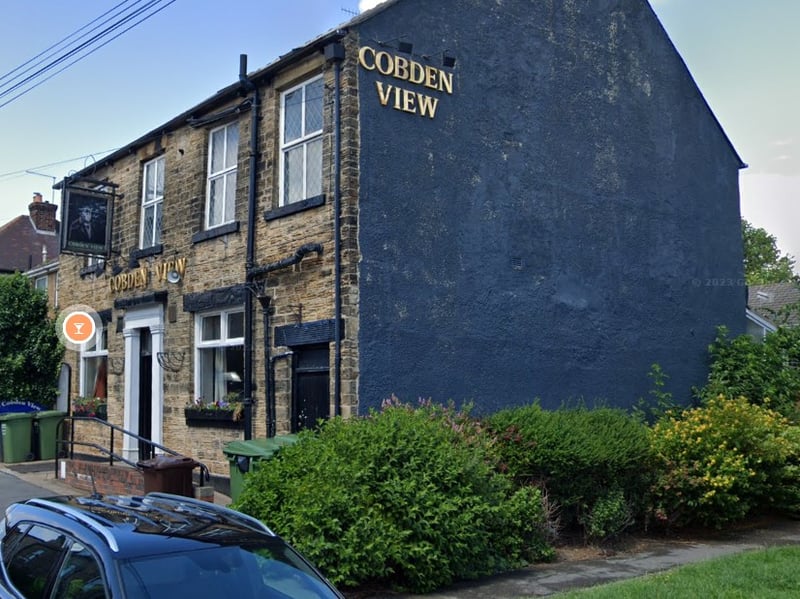 The Cobden View, Crookes. was voted into joint 10th place with 1.2 per cent of the votes. Picture: Google