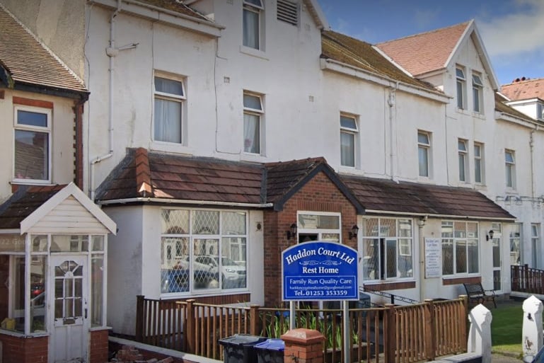 Having been inspected on November 7, Haddon Court Limited in Haddon Road, Blackpool, was judged as 'good'. The rating was published on February 15.