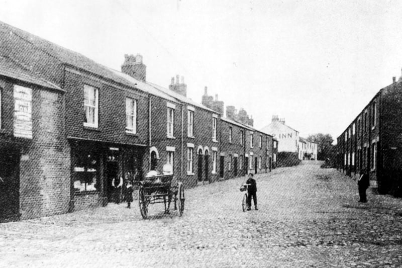 Bunker Street , Freckleton has changed little since this photograph was taken over 100 years ago