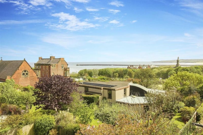 You can see the North Sea and across to South Tyneside from the property.
