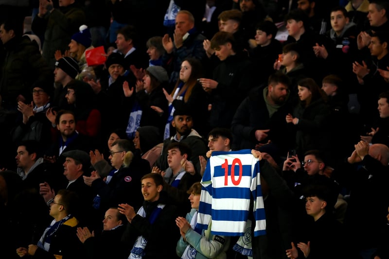 Loftus Road erupted into a second minute of applause when the clock reached 10 minutes.
