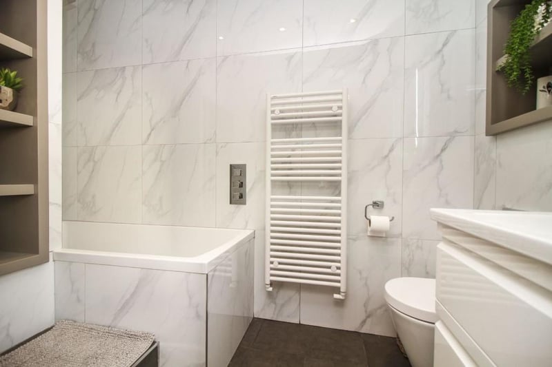 Spread throughout the property over the four floors are three bathrooms, including a water closest and two ensuites.