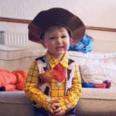 Louise Annabel Murdock shared this photo of her little one as everyone's favourite Disney cowboy.