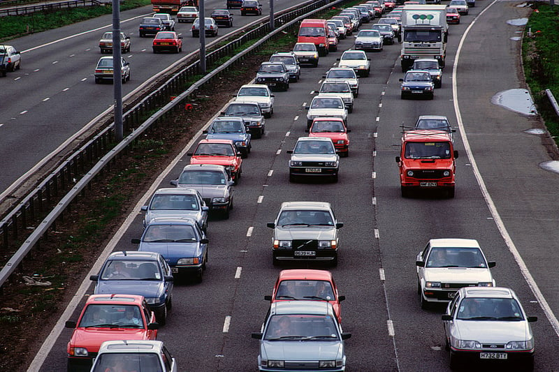 Officially called the London Orbital Motorway it was soon dubbed ‘Britain’s biggest car park’ and ‘The road to hell’ because of severe delays. 