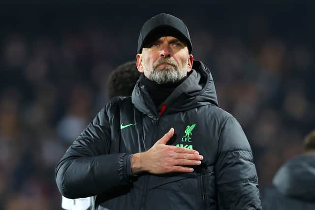 Liverpool manager Jurgen Klopp.  (Photo by Alexander Hassenstein/Getty Images)
