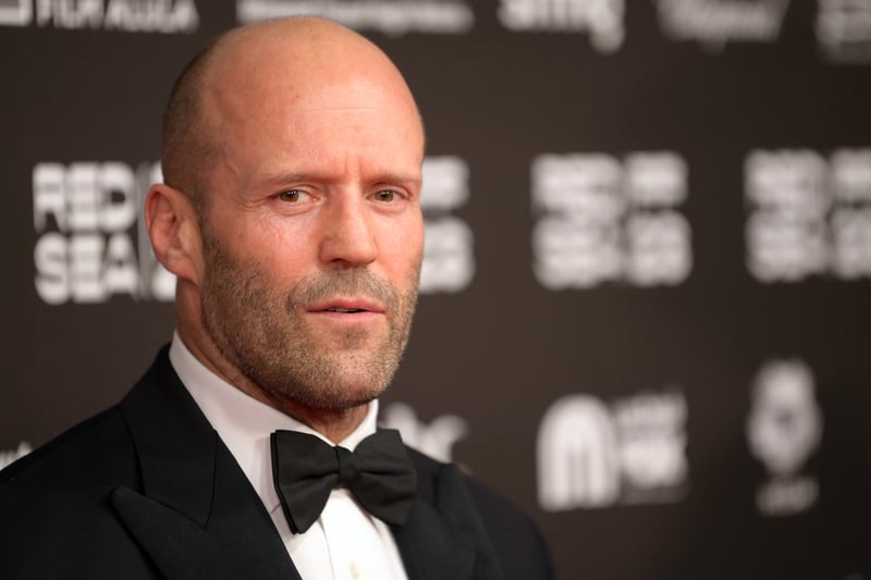 Jason Statham attends the red carpet on the closing night of the Red Sea International Film Festival 2023 on December 07, 2023 in Jeddah, Saudi Arabia. (Photo by Eamonn M. McCormack/Getty Images for The Red Sea International Film Festival)