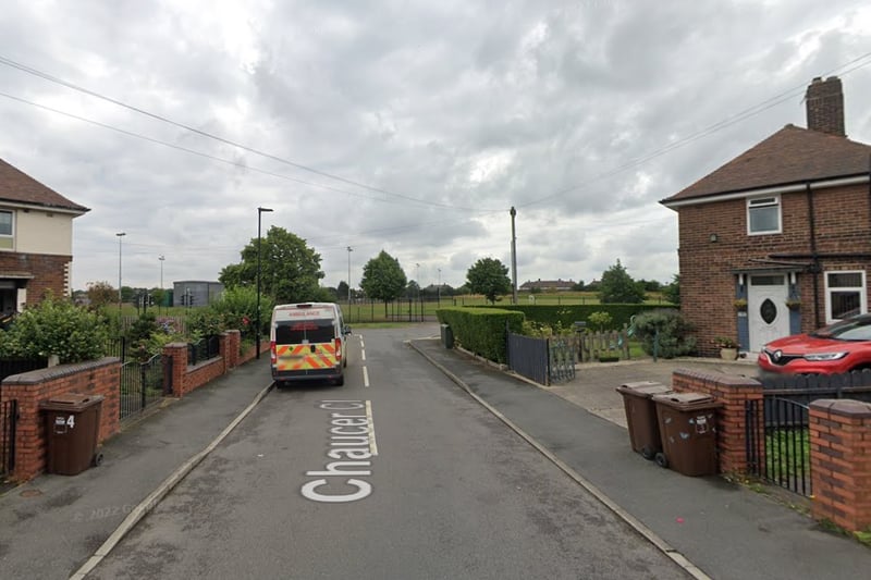 The joint third-highest number of reports of antisocial behaviour in Sheffield in January 2024 were made in connection with incidents that took place on or near Chaucer Close, Parson Cross, with 4