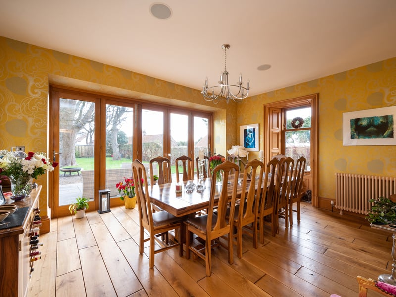 The couple carried out a full renovation of the property when they moved in, before happily raising a daughter and two sons at the address.