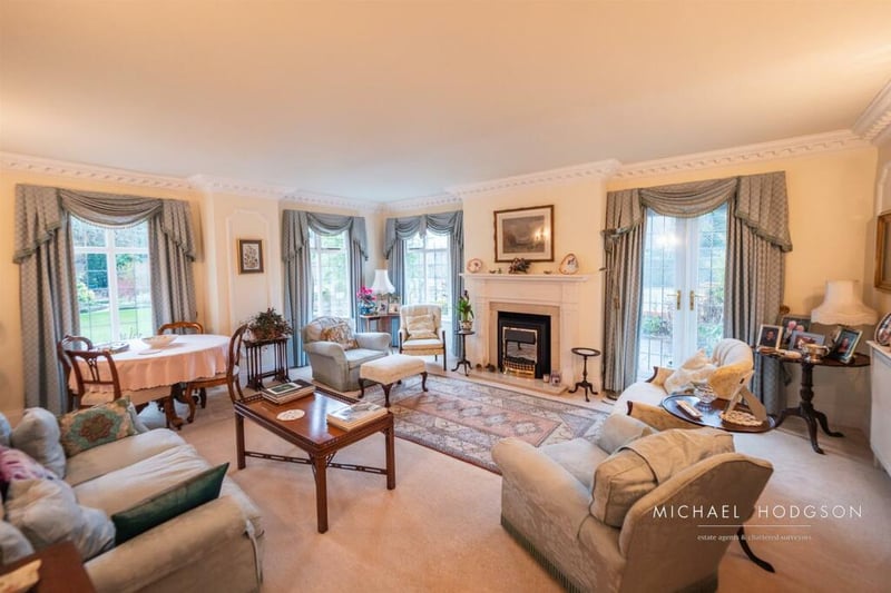 The property features four reception rooms, perfect for hosting family and friends.