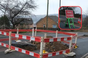 Walkley Lane, Walkley is currently closed in one direction, heading towards Crookes, as a result of the sink hole, while repair work is carried out