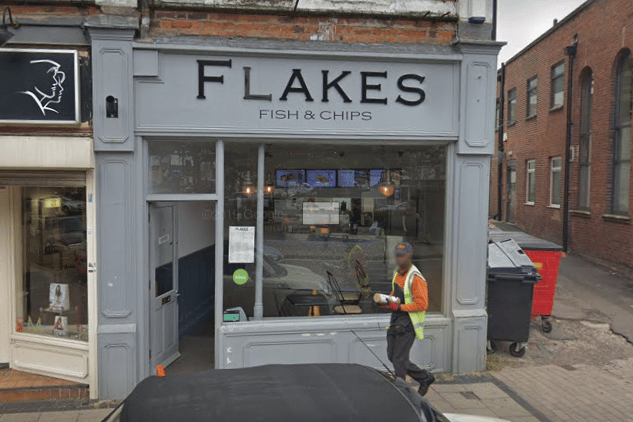 Flakes chippy is on the market for £55,000, according to Businessesforsale.com