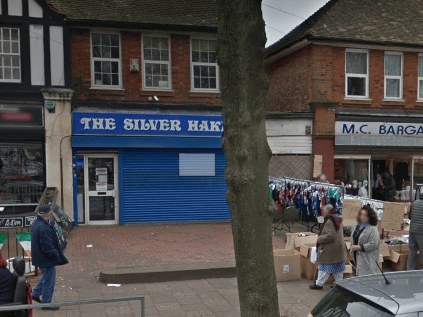 The shop has a 4.6 rating from 284 Google reviews. One read: "Best Fish and Chips in Birmingham."