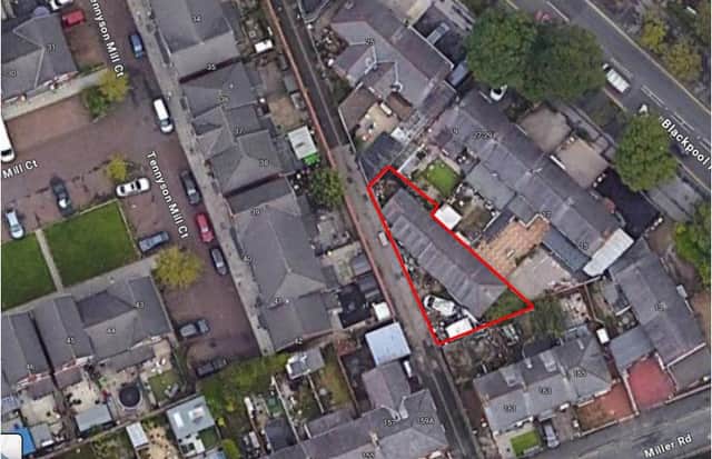 Michael Patel of Sapphire Properties, has tabled plans to demolish garages on land to the rear of 15-21 Blackpool Road, Preston, and replace them with a two-storey house of multiple occupation with 12 units.