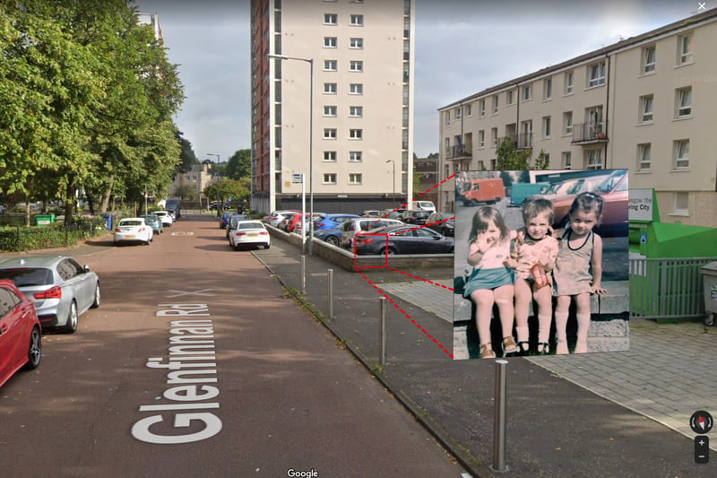 Taking to social media in 2023, Fran Healy shared this image of him saying: "I found a picture from 1977 when I was 3, of me and friends, and located the exact place it was taken on google street view. All the buildings are still there, the wall is still there and 3 wee ghosts are still sitting there 46 years away, eating crisps and squinting in the sun."