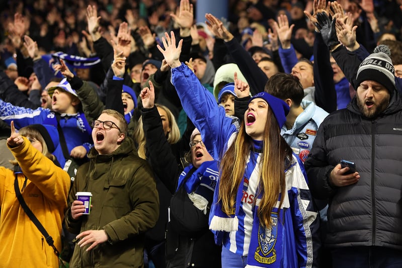 Over 30,000 people were present for Wednesday's Championship fixture against Leeds